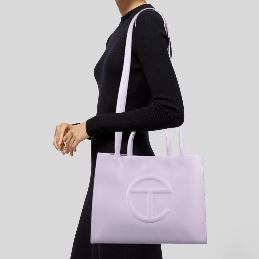Telfar Medium Lavender Shopping Bag